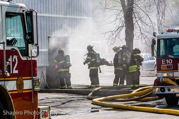 warehouse fire at 725 Landwehr Road in Northbrook 10-10-13 Larry Shapiro photography fire scene images